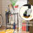 Garden Tool Organizer, Rolling Heavy-Duty Garage Tool Stand for Yard