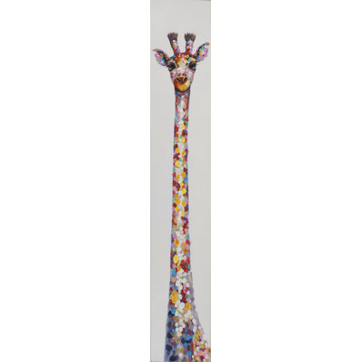 Leinwandbild "Schlanke Giraffe"