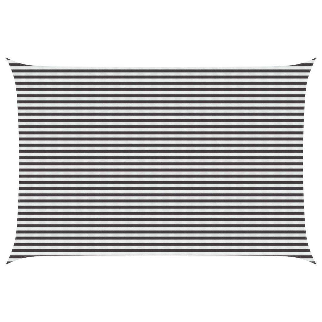 Vidaxl Sunshade Sail Canopy Screen Balcony Awning Canopy HDPE Rectangular