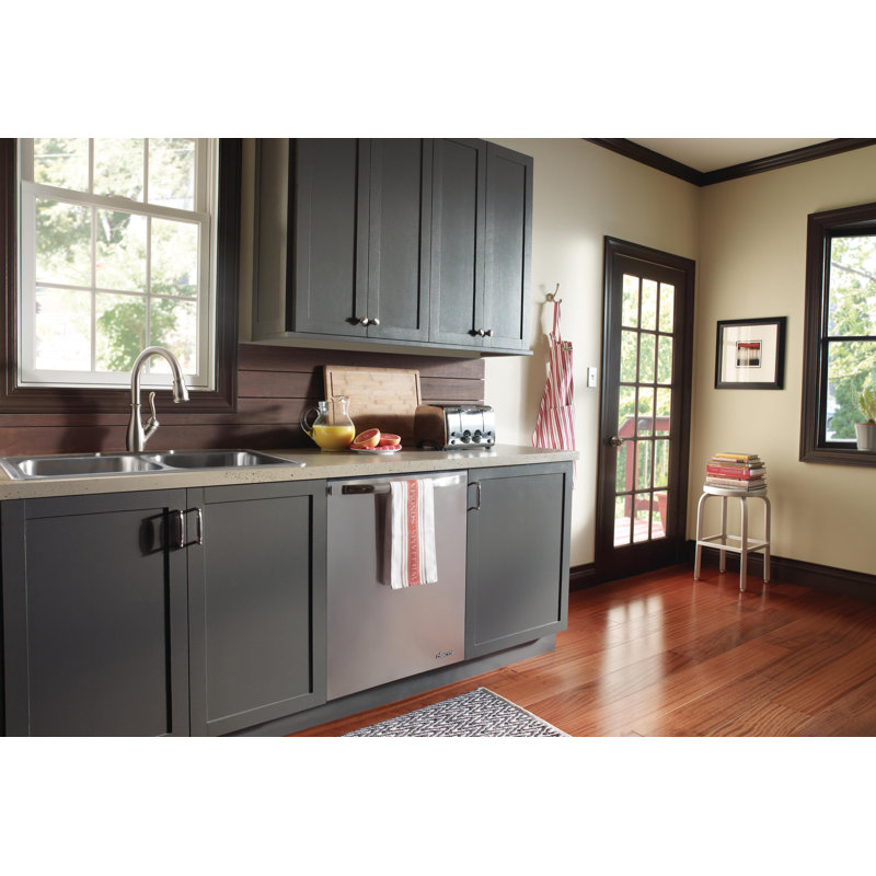 Robinet d'évier de cuisine avec douchette extractible Leland, Acier inoxydable Spotshield