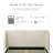 Cantero Boucle Wingback Platform Bed-1526763960