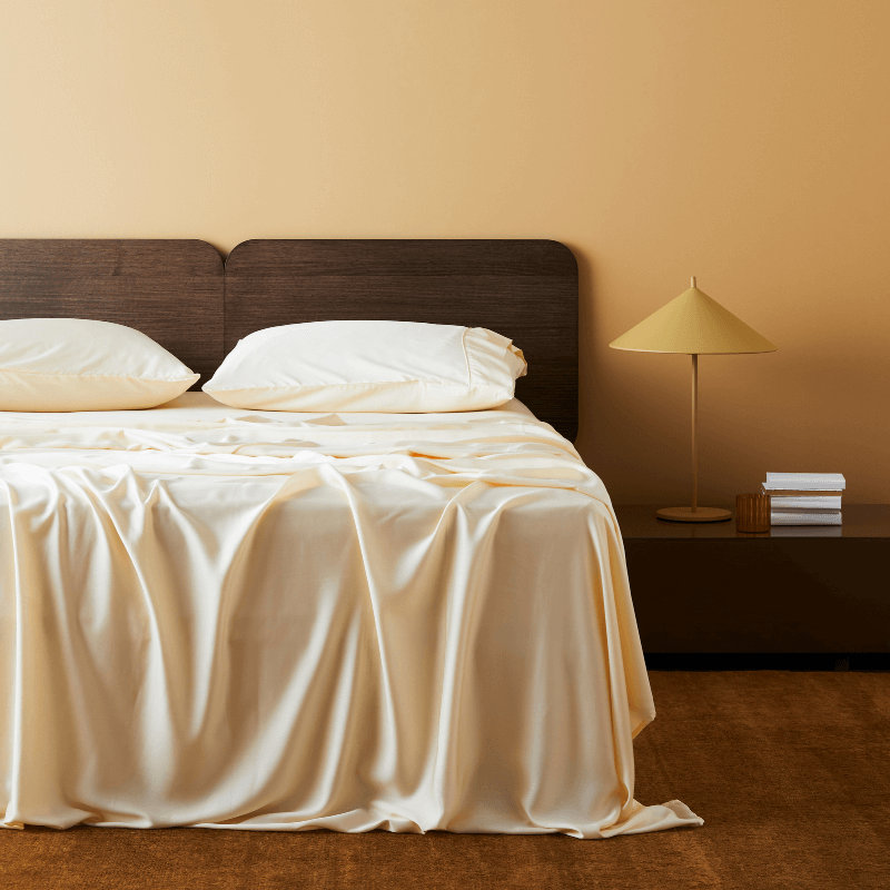 Signature Sateen Pillowcase, King Pillowcase + Pillowcases 2 King, Butter