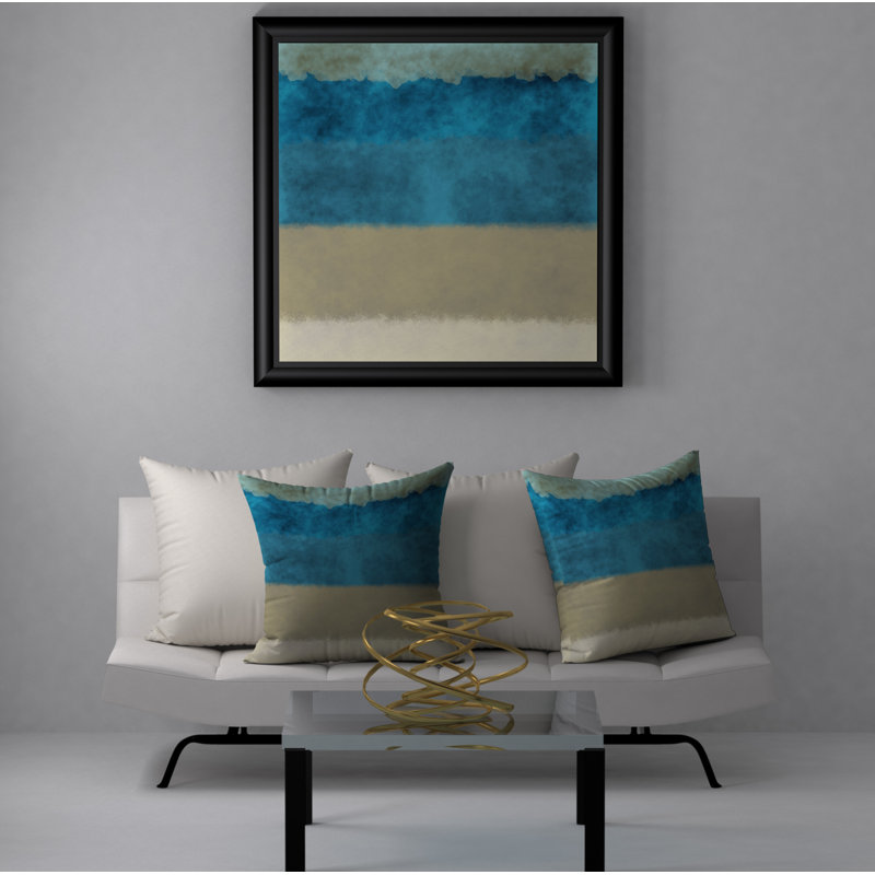Housse de coussin décorative carrée connaisseur Connaissful, 24 po x 24 po