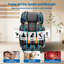 Fauteuil de massage complet, fauteuil de massage zéro gravité avec 10 rouleaux de massage fixes, chauffage des lombaires et des mollets, massage des pieds, 5 modes automatiques, haut-parleur Bluetooth, écran tactile de commande-1018451187