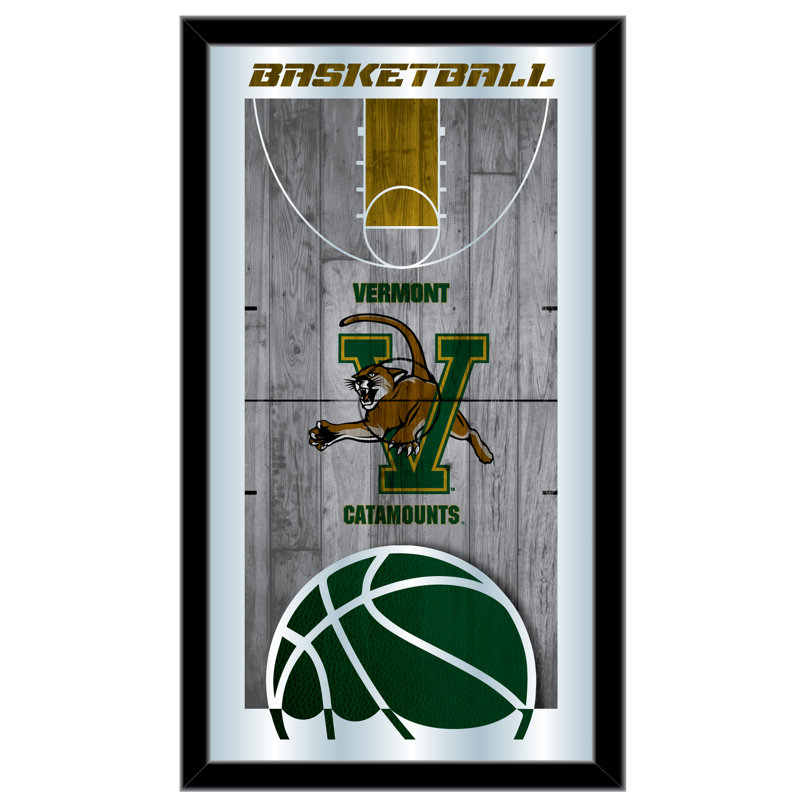 « basket mirror », impression encadrée NCAA, Vermont