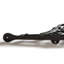 Hammer & Tongs - Ornate Iron Shelf Bracket - D200mm - Black