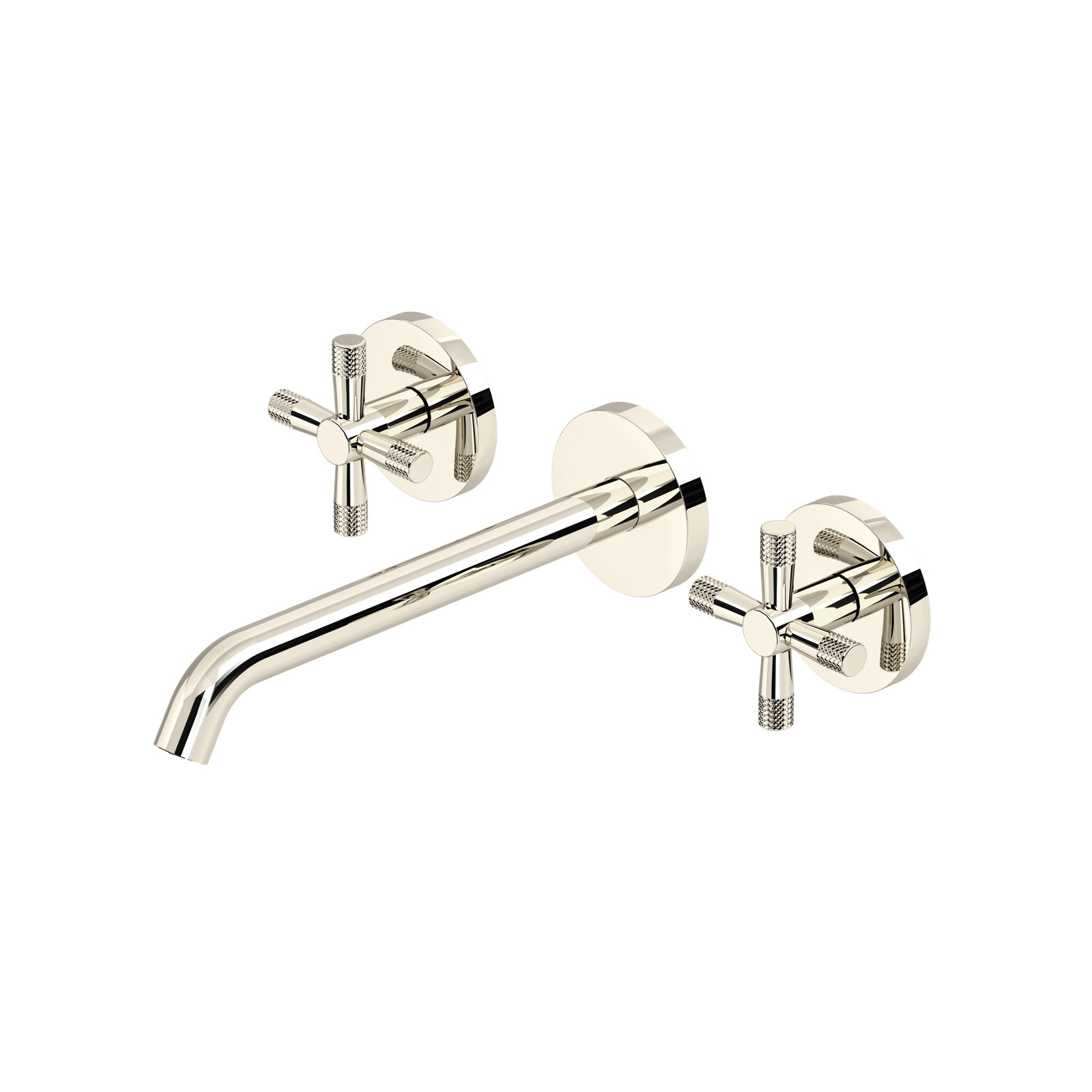 Terrell Wall Mount Lavatory Faucet Trim, Polished Nickel