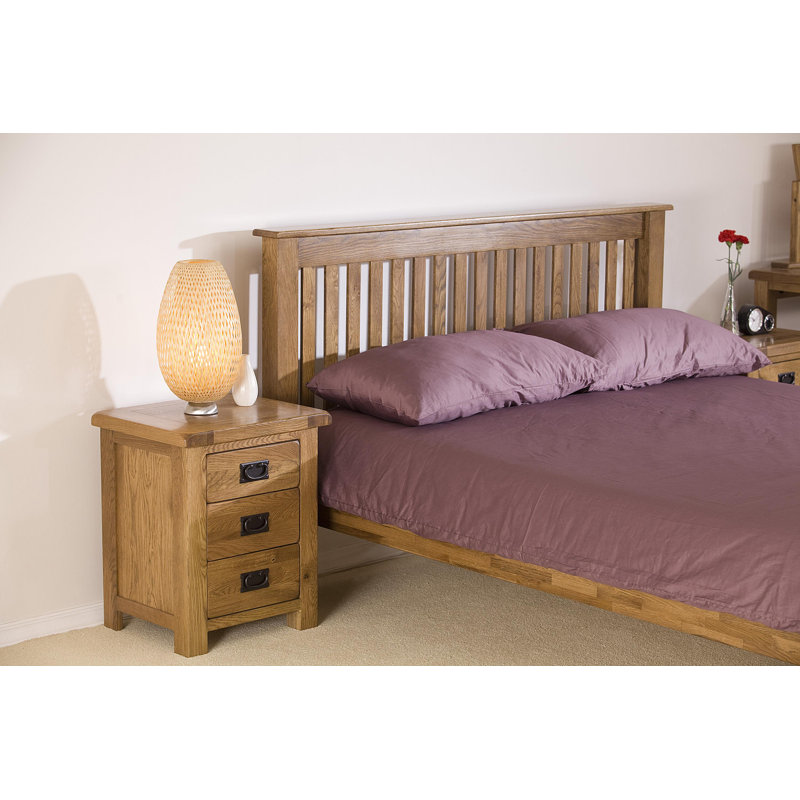 50cm W Solid Wood Bedside Table