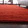 Marcie Hand Knotted Loom Wool Eco-Friendly Area Rugs - Red Color, Plain Solid Design, High Pile Thick Handmade Anti Skid Area Rugs for Living Room, Bed Room