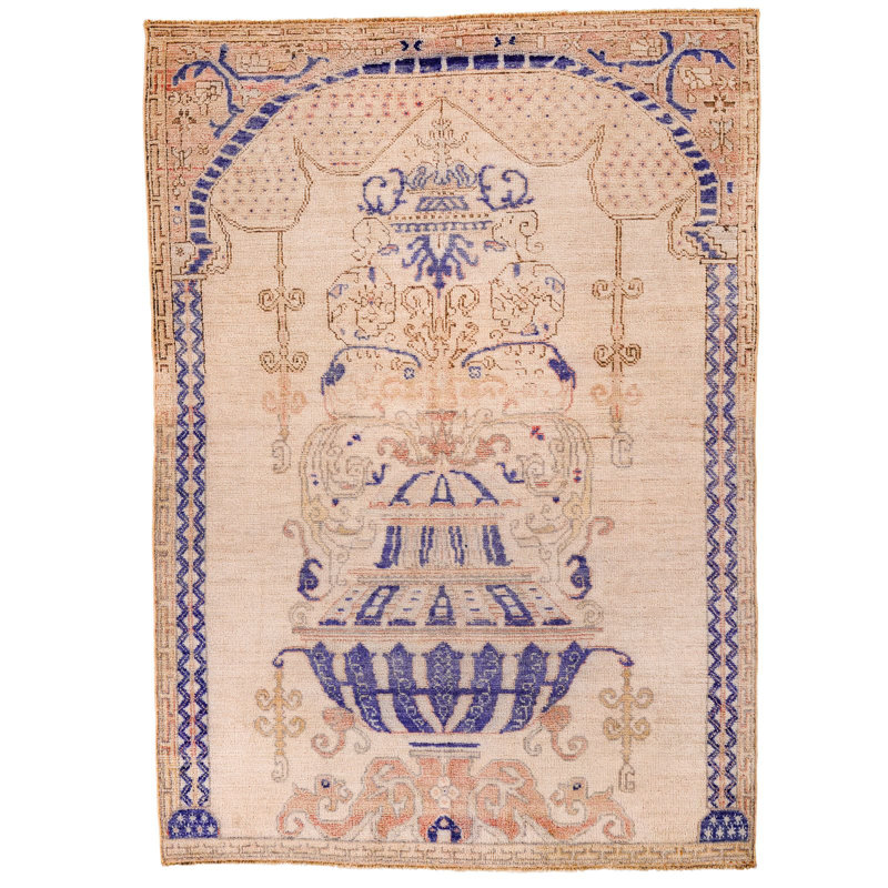 Tapis tribal unique en son genre