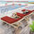Wynee Outdoor 4'' Chaise Lounge Cushion (1 Pcs)-773941720-804711654