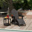 Chaise Adirondack pliante en plastique-1850872950