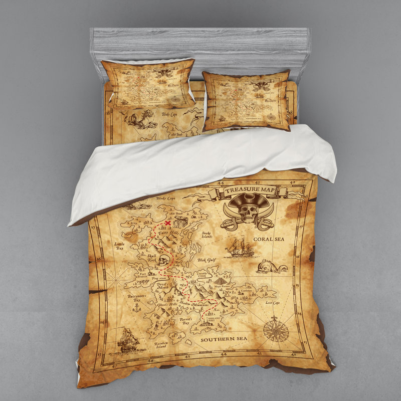 Polyester Duvet Cover, Queen Duvet Cover + 3 Additional Pieces