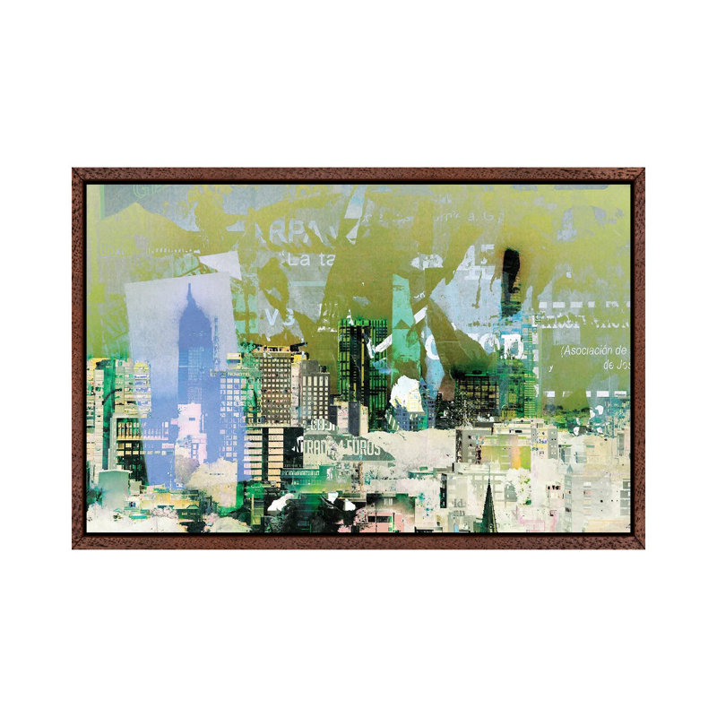 Nashville Tennessee I by Irena Orlov - 1 Piece Floater Frame Wall Art on Canvas, Classic Wood Framed