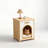 Flat Top Solid Wood Pet House Dog Crate
