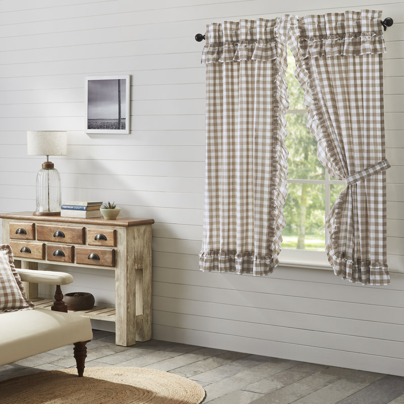 Paire de rideaux obscurcissant avec passe-tringle , Portabella, L 36 po x L 63 po