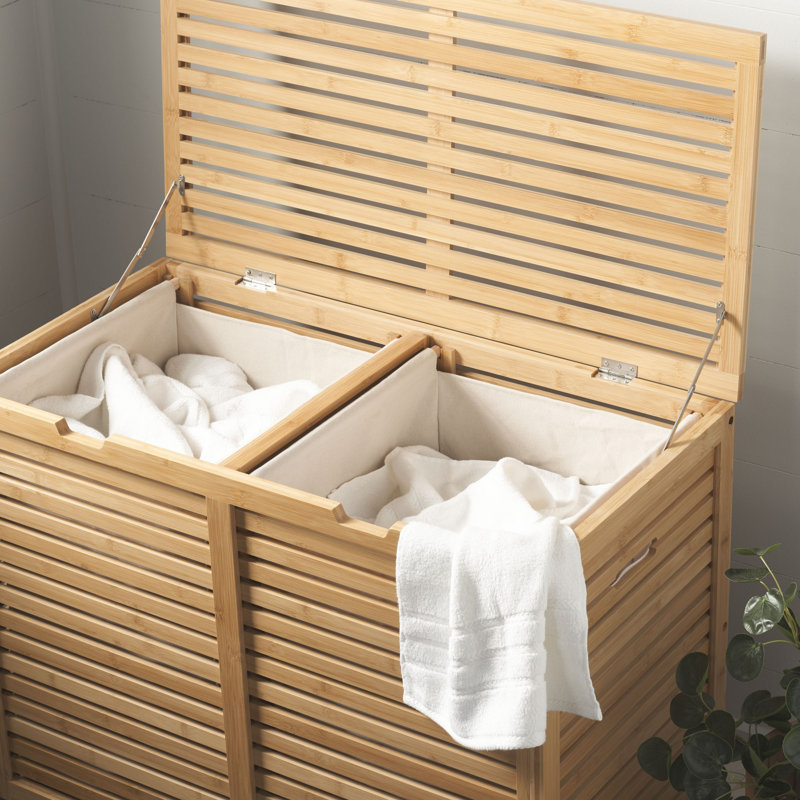 Wood Laundry Hamper