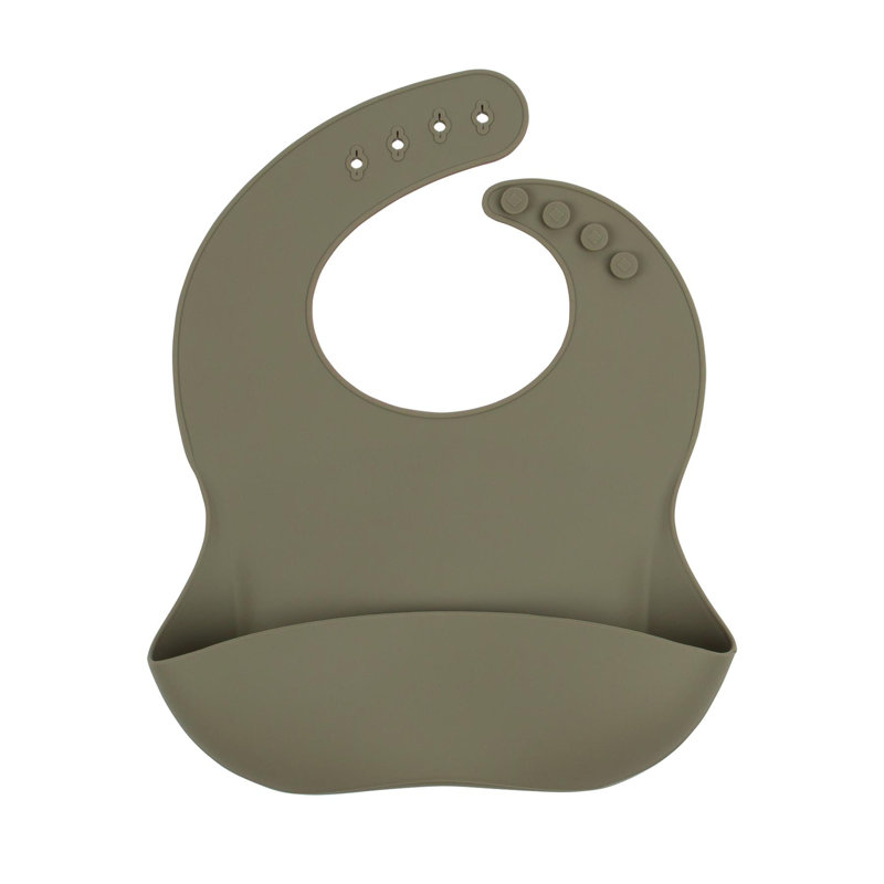 Solid Colour Bib Apron, Grey