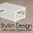 Coffee Table - 2-Tiered Wood Sofa Table - Low Profile and X-Leg Design Living Room Furniture for Storage, Display, or TV Stand