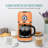 Nostalgia Classic Retro 10 Cup Coffee Maker, Orange-123034384