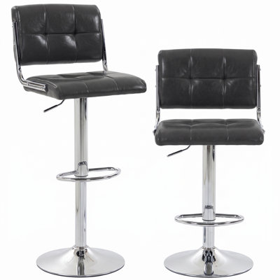 Swivel Upholstered Bar Stool