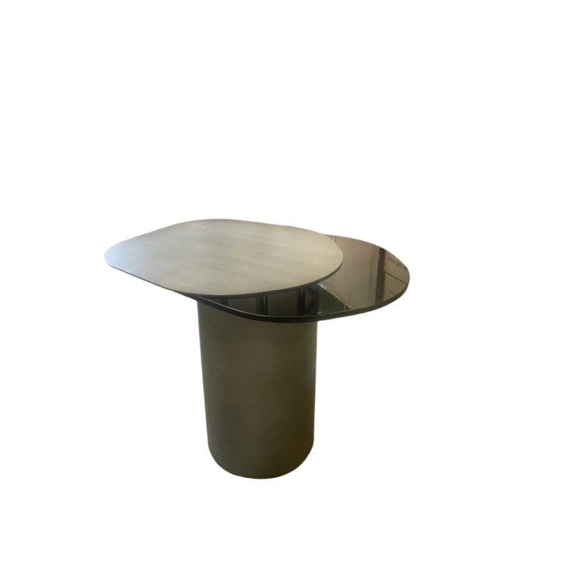 Table de bout Cerryn , Argent mat