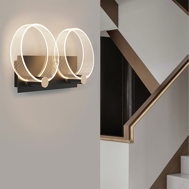 Arcadia Iron LED Flush Mounted Sconce
