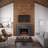  Modern Ember Leavitt 56" x 42" Opening - 80" x 54" Overall - Wood Fireplace Mantel Surround Kit-104828842-104828839