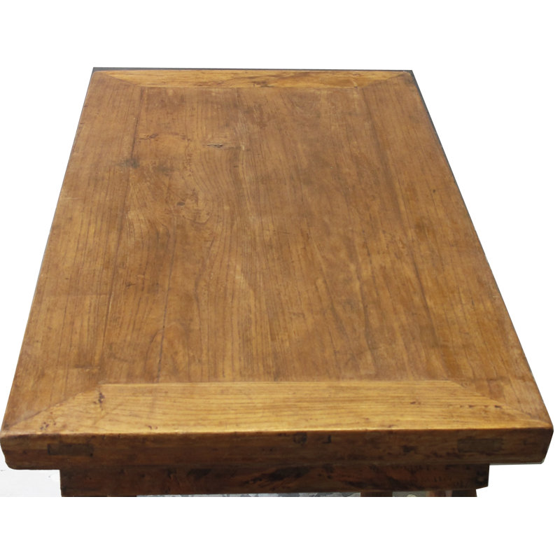 19th Century Elm 38" Altar Table
