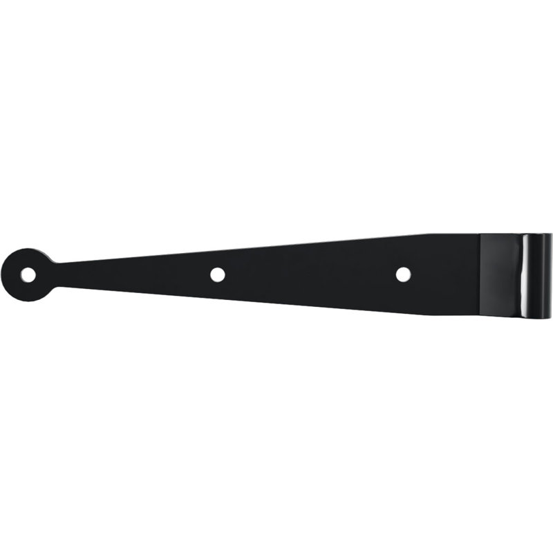 Charnière à sangle SteelTek l 10 po avec ensemble de volets décalés de 1/2 po, pour les hauteurs de 60 à 80 po (comprend 4 paires de charnières)