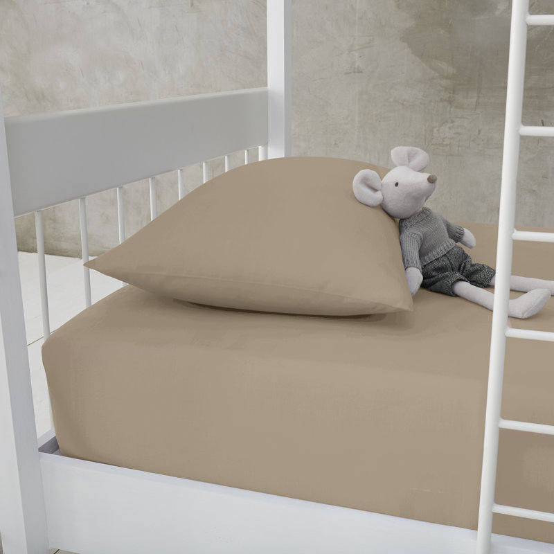 Diamond Fitted Sheet, Natural, Super King