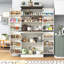 71" Kitchen Pantry With 12 Door Shelves And 1 Adjustable Shelf-1833997263