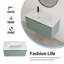 36 Inch Wall Mounted Bathroom Cabinet With Drop-Shaped Resin Sink And Soft Close Doors