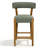 26" Upholstered Counter Height Bar Stool with Solid Wood Frame-1928229220-1921272219