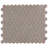 Metro 1" Hex Matte White 10-1/4" x 11-7/8" Porcelain Mosaic Floor and Wall Tile