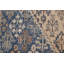 Tapis à motif géométrique motif persan Joshaghan noué à la main 7 x 11