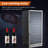 Dual Zone Wine Cooler 29-160 Bottle Capacity with Tempered Glass Door, Built-In/Freestanding Temperature Memory