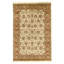 Hand Knotted Wool Oriental Area Rug in Ivory And Red
