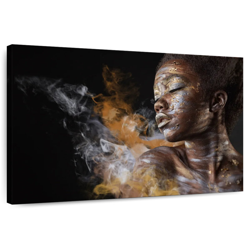 Corps de femme africaine brillante Senne, H 24 po x l 36 po