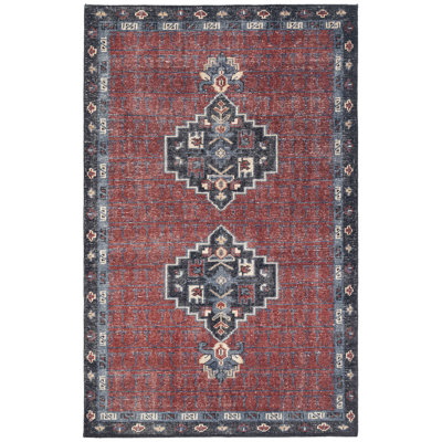 Tapis d'intérieur en laine noué à la main Ocracoke