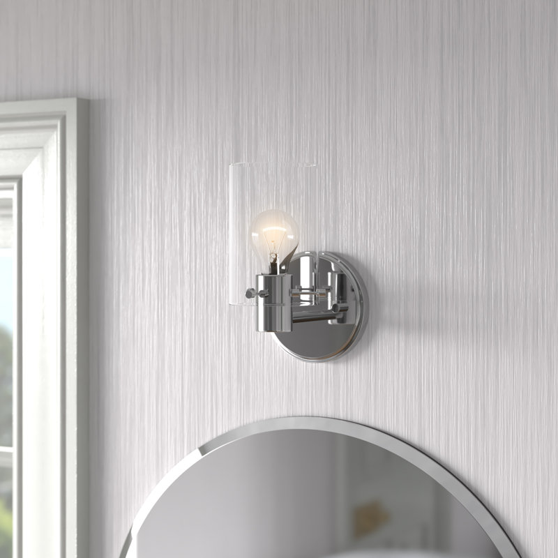 Rosia Wall Sconce, Polished Chrome