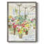 Tirso Flower Market II, reproduction encadrée - bois massif-1007761572
