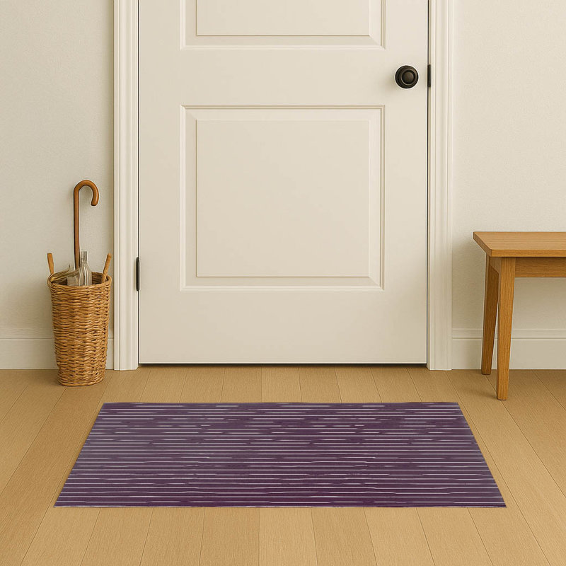 Paillasson d'intérieur Smooth Lay, Aubergine, L 84 po x L 60 po
