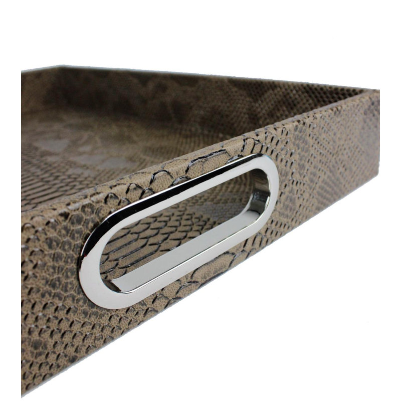 Egan Leather / Faux Leather Tray