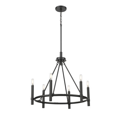 Skyva Chandelier - Matte Black