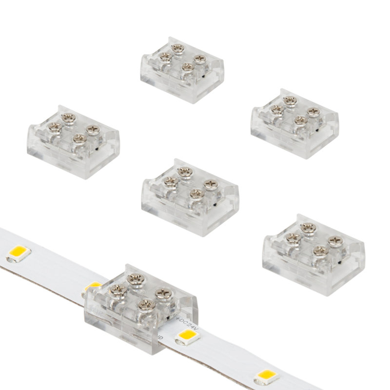 Connecteur d'épissure à vis 2 lumières DEL