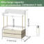 Bakarne Plastic Makeup Organiser