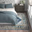 Tapis bleu sarcelle / gris Gantz-1375946380