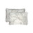 Set of Two 12" X 20" Blush Cowhide Throw Pillow-272253146