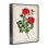 «Vivid Red Geranium Blossoms», art de la giclée encadrée, design par Danielle Murray